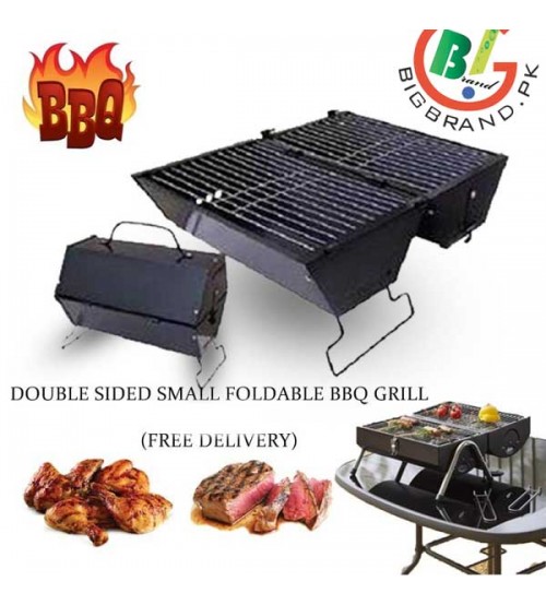 Double Sided Foldable Barbecue Grill 